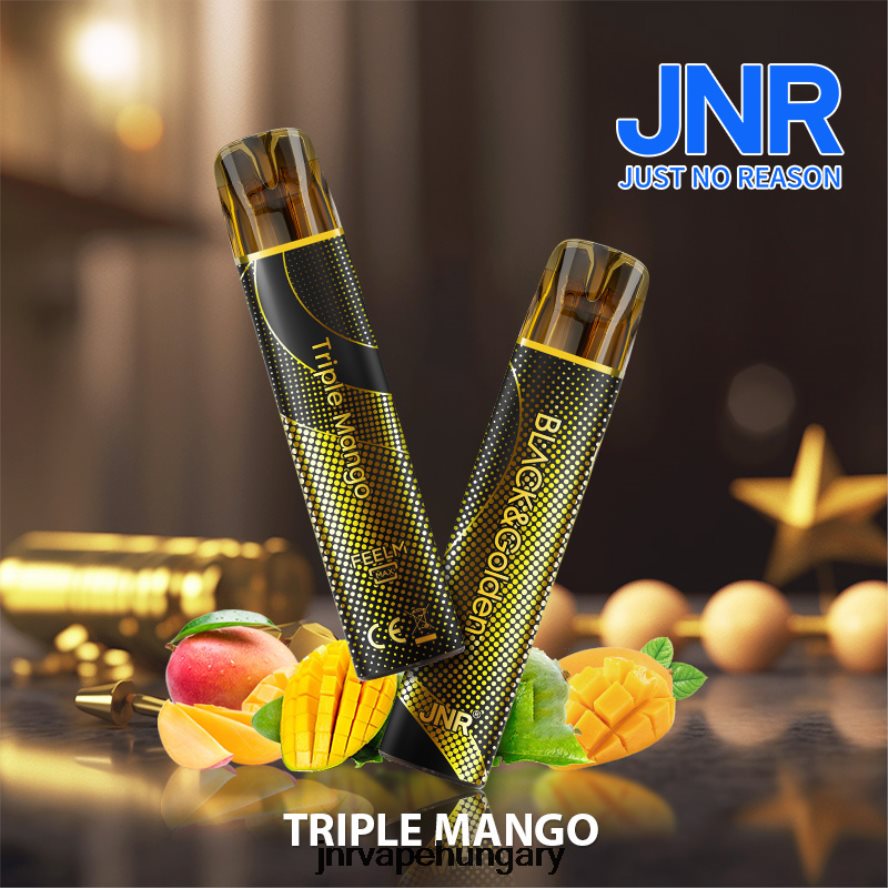 jnr black & gloden hármas mangó N0L24L285 -JNR Vape Flavours