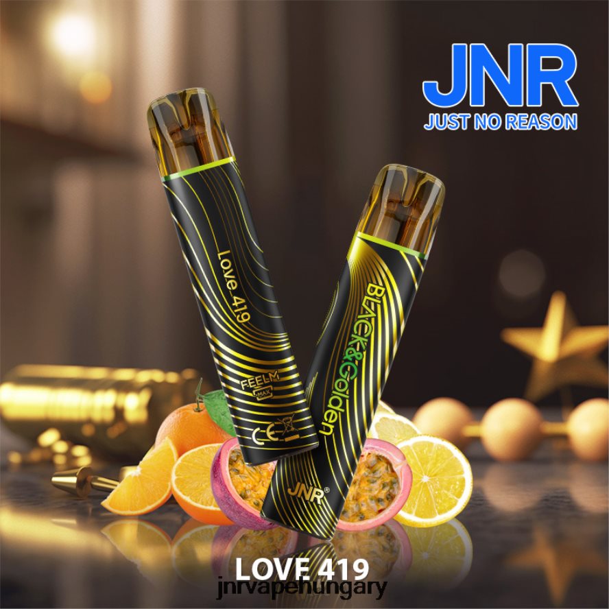 jnr black & gloden szerelem 419 N0L24L290 -JNR Vape Pods