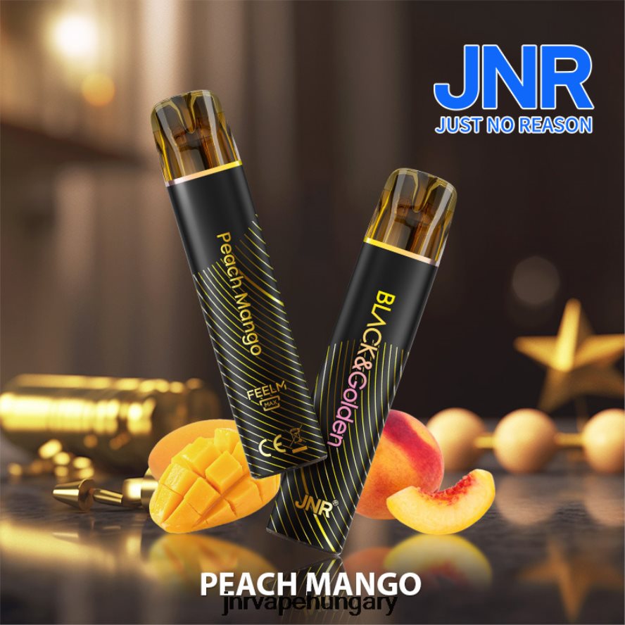 jnr black & gloden őszibarack mangó N0L24L279 -JNR Vape Review