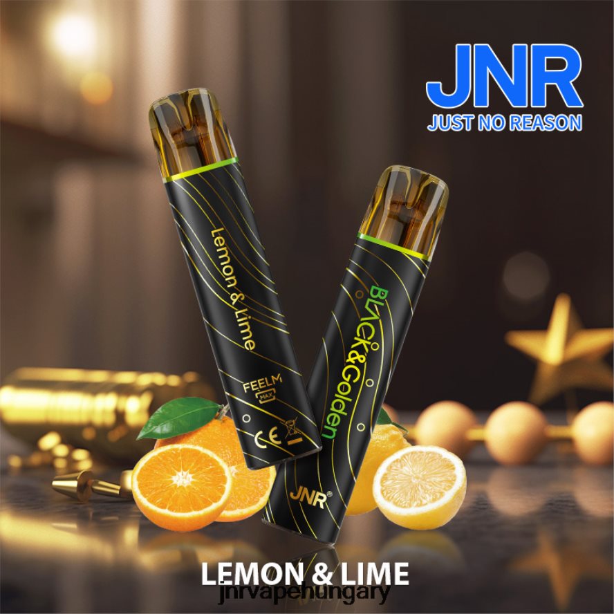 jnr black & gloden zöld citrom N0L24L277 -JNR Vape Budapest