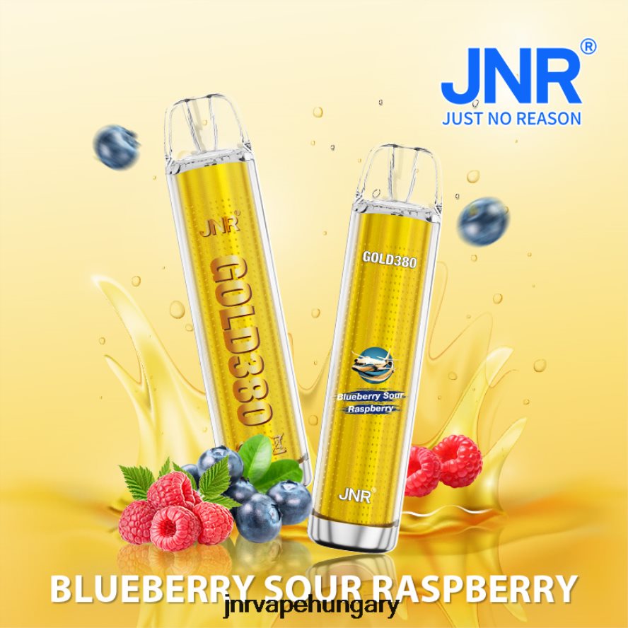 jnr gold380 áfonyás savanyú málna N0L24L52 -JNR Vape