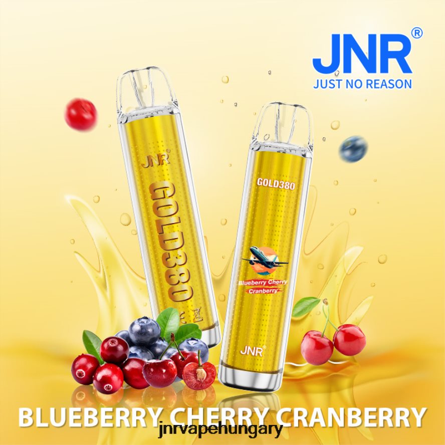 jnr gold380 áfonya cseresznye áfonya N0L24L43 -JNR Vape Magyarország