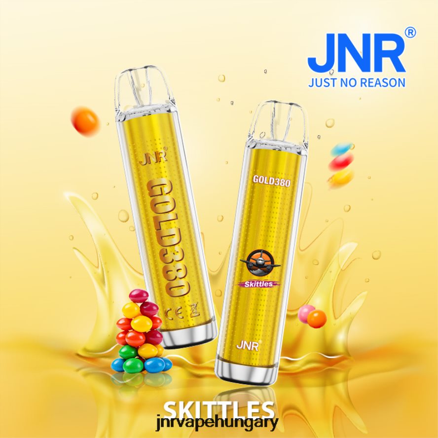 jnr gold380 teke N0L24L41 -JNR Vape Nicotine Content
