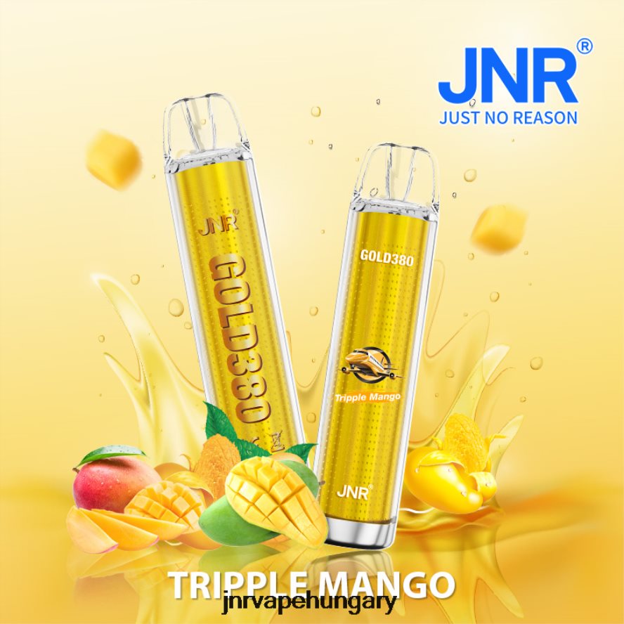 jnr gold380 tripla mangó N0L24L44 -JNR Vape Nicotine