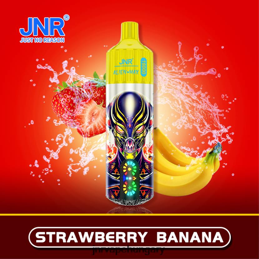 JNR ALIEN max eper banán 08PT25 - JNR Vape Nicotine