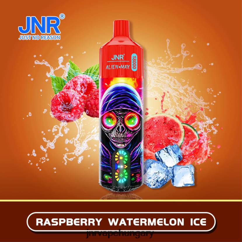 JNR ALIEN max málna görögdinnye jég 08PT37 - JNR Vape Review