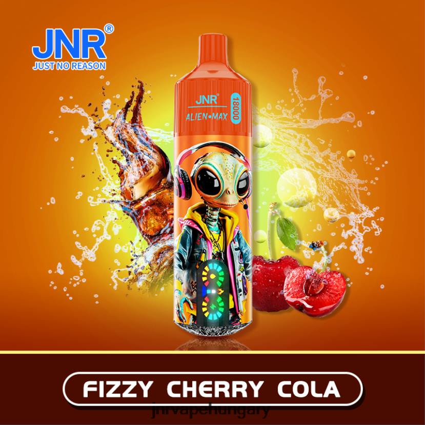 JNR ALIEN max szénsavas cseresznye kóla 08PT36 - JNR Vape Price