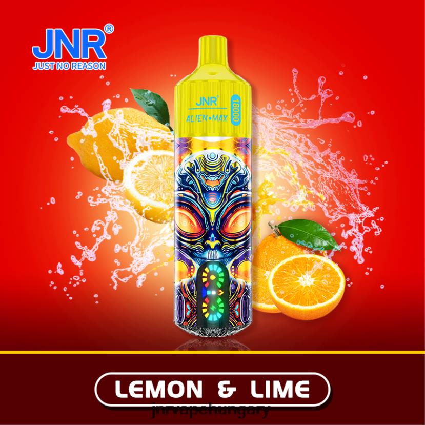 JNR ALIEN max zöld citrom 08PT35 - JNR Vape Nicotine