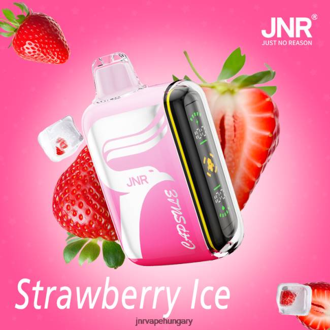 JNR kapszula eper jég 06XZ67 - JNR Vape Flavours