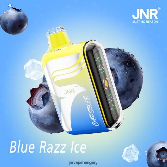 JNR kapszula kék-razz-jég 06XZ57 - JNR Vape Flavours