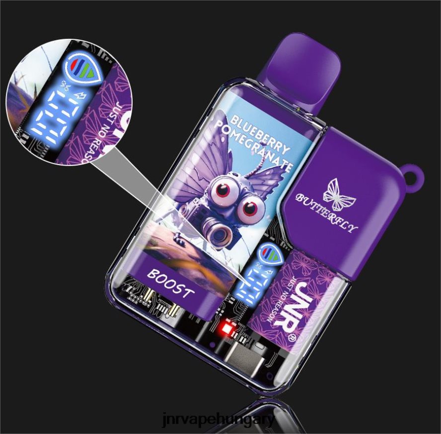 jnr pillangó áfonyás gránátalma N0L24L61 -JNR Vape Nicotine Content