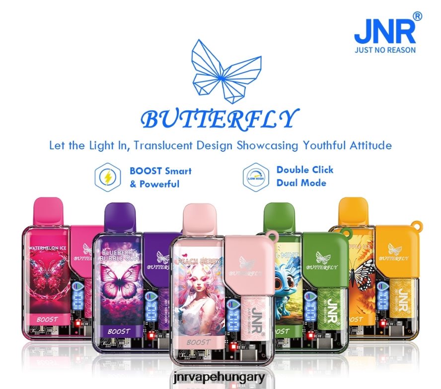jnr pillangó őszibarack bogyó N0L24L66 -JNR Vape Price