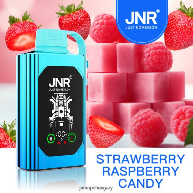 JNR SHISHA doboz epres málna cukorka 06XZ82 - JNR Vape