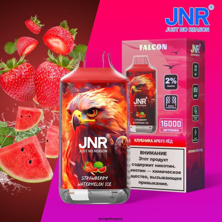 jnr sólyom eper görögdinnye jég gyümölcs nélkül N0L24L229 -JNR Vape Review