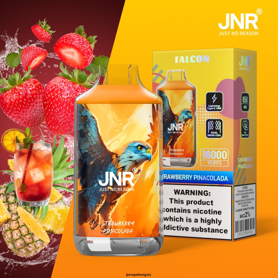 jnr sólyom eper pinacolada N0L24L202 -JNR Vape