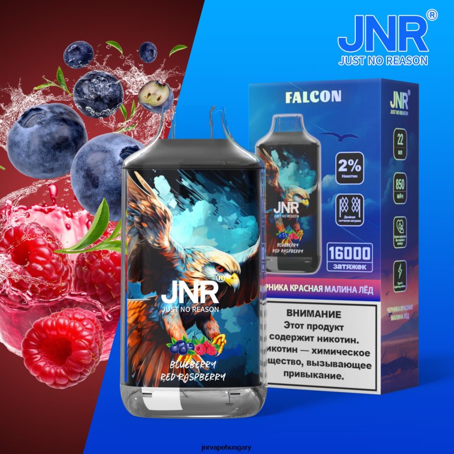 jnr sólyom áfonyás gránátalma jég gyümölcs nélkül N0L24L215 -JNR Vape Flavours