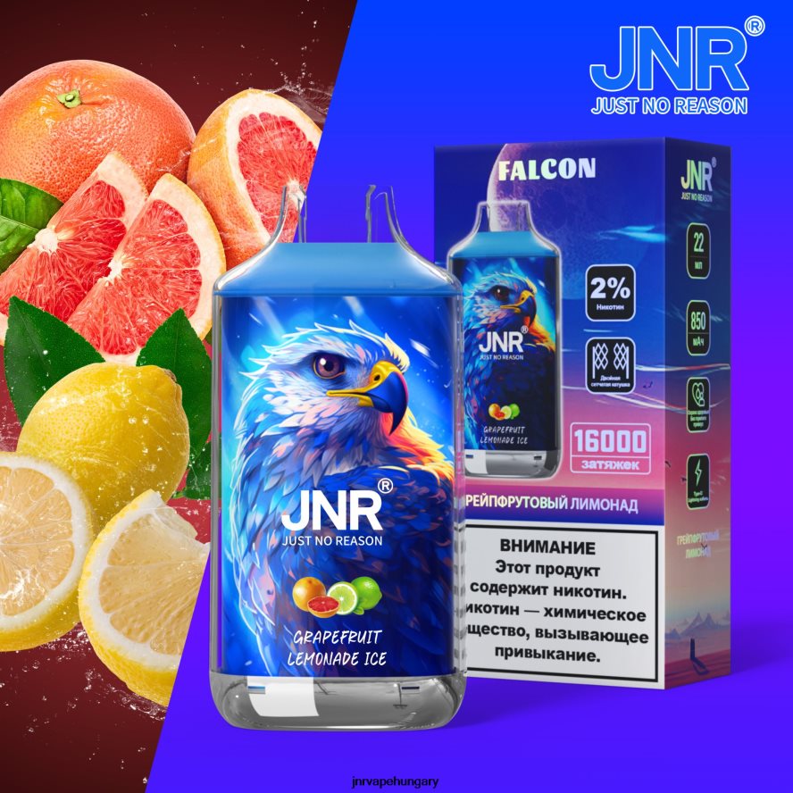 jnr sólyom grapefruit limonádé jég N0L24L197 -JNR Vape Budapest
