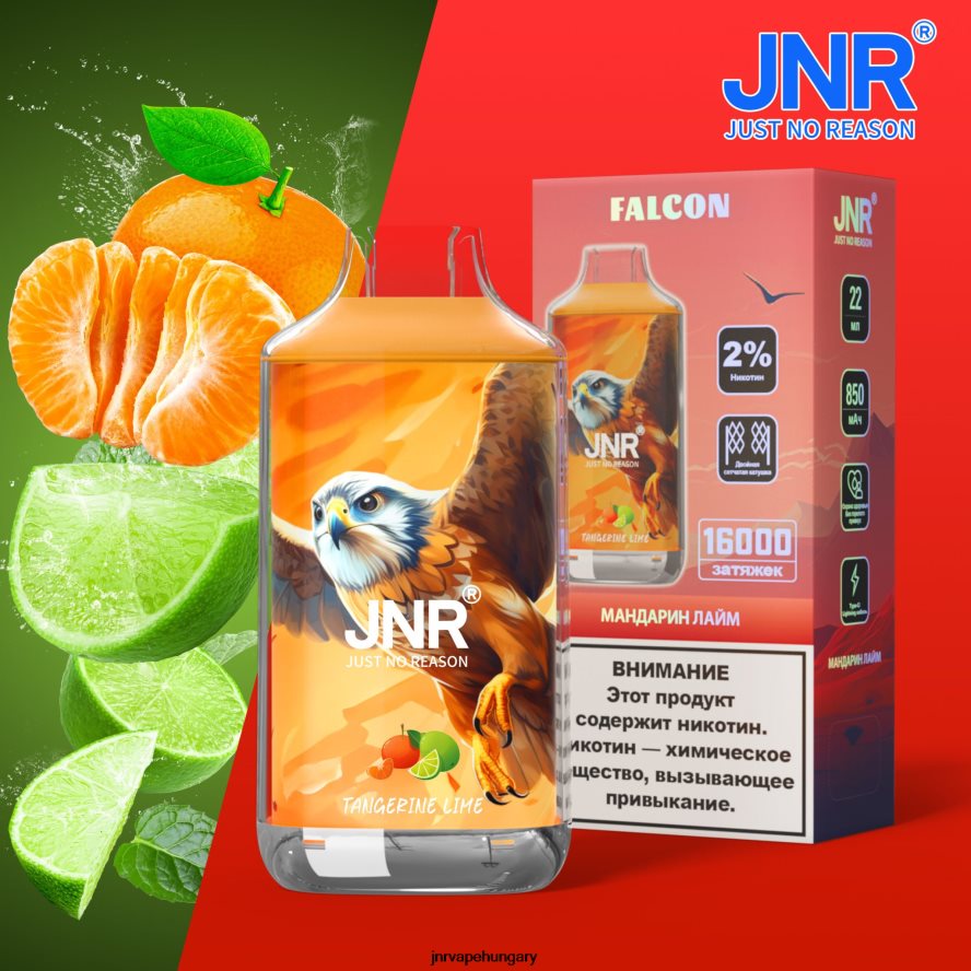 jnr sólyom mandarin lime N0L24L208 -JNR Vape Hungary