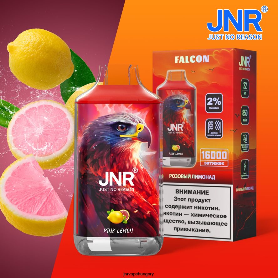 jnr sólyom rózsaszín citrom gyümölcs nélkül N0L24L225 -JNR Vape Flavours