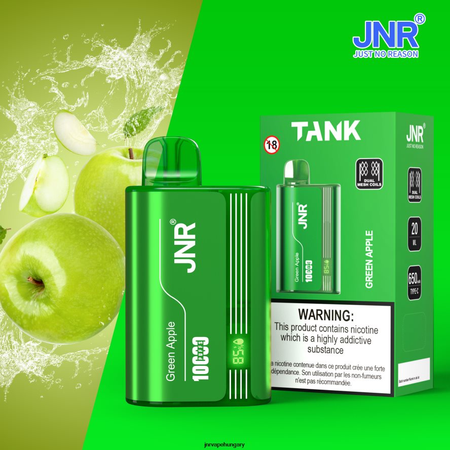 jnr tank zöld alma N0L24L29 -JNR Vape Review
