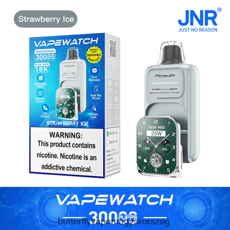 2R6BNZ10 JNR vape óra eper jég - Vape Official Store