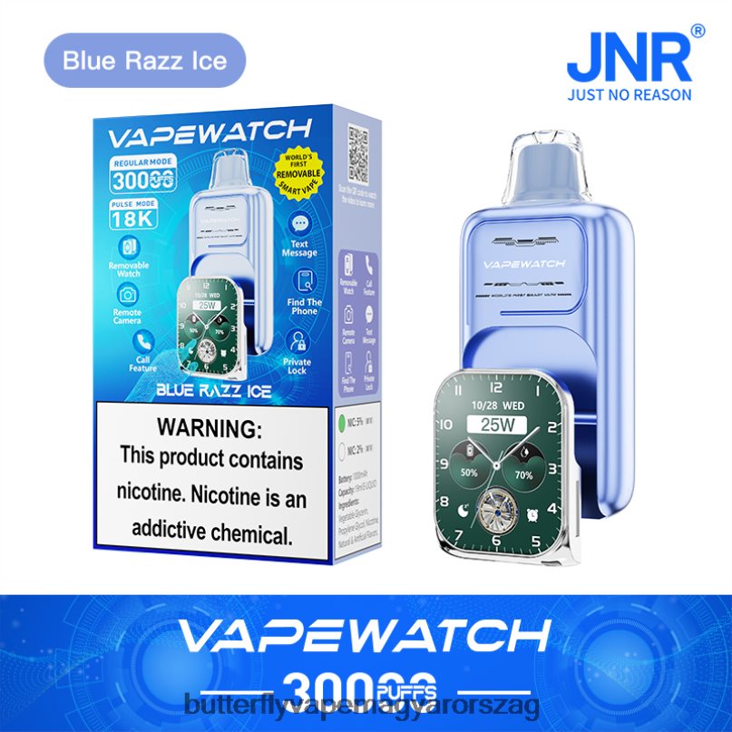 2R6BNZ11 JNR vape óra kék razz jég - Vape Hungary