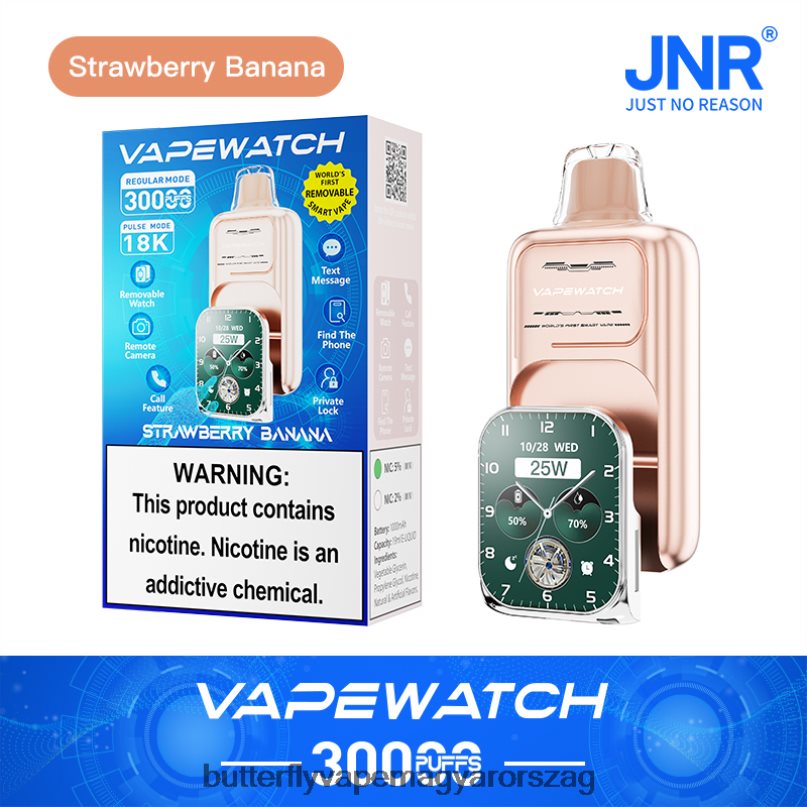 2R6BNZ7 JNR vape óra eper banán - Vape Online Shopping