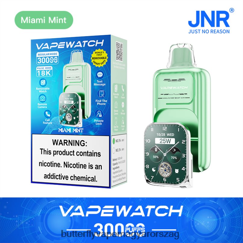 2R6BNZ8 JNR vape óra miami menta - Vape at Discounts