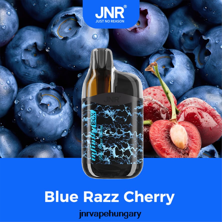 jnr infinity doboz kék razz cseresznye N0L24L77 -JNR Vape Budapest