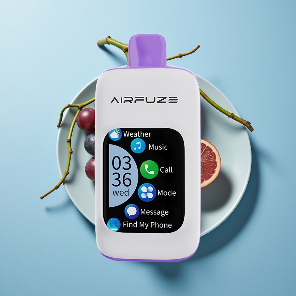 AirFuze Smart 30000 Puff Eldobható Epe Robbanás Pod 5% Nikotin 900mAh TFT-Touch