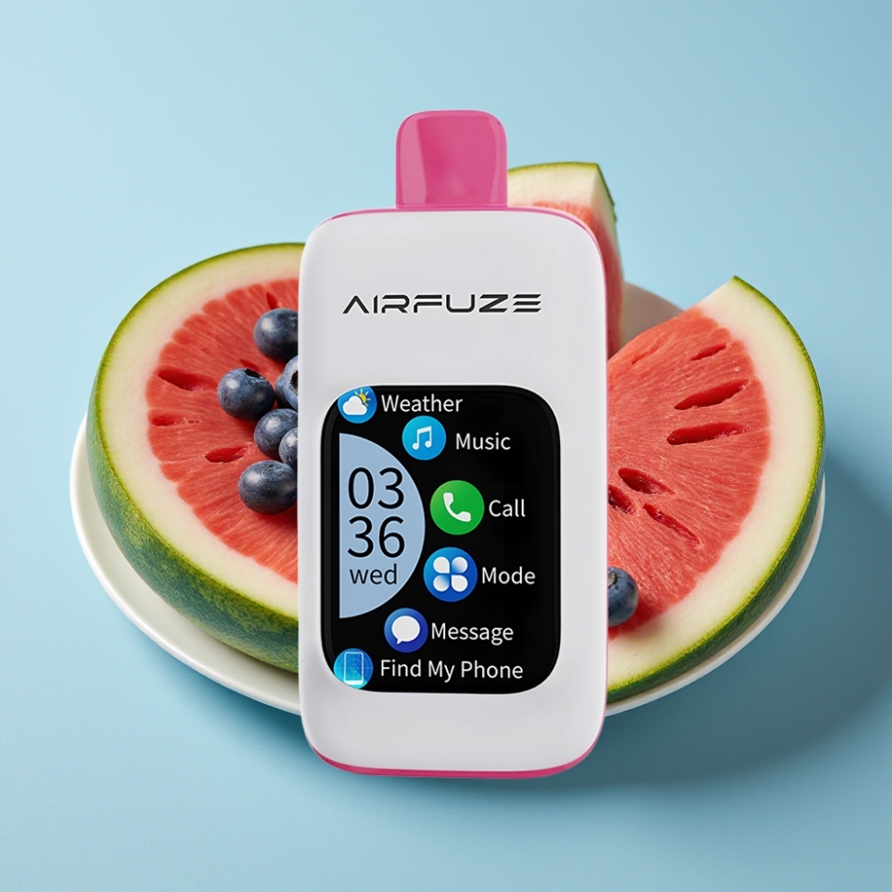 AirFuze Smart Pro 40000 Puffs Okostelefonos Dabálható E-cigaretta Áfonya Görögdinnye Íz