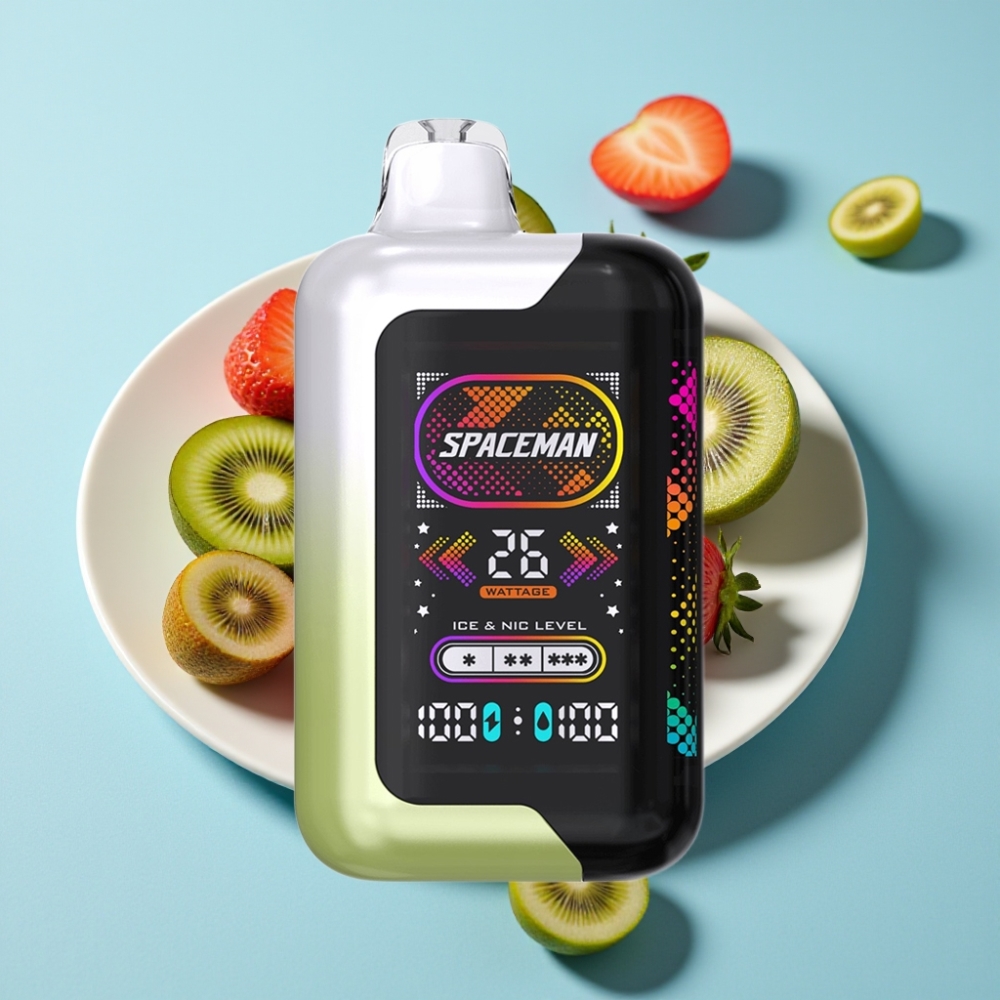 SMOK Spaceman SP40000 Zero Nikotin Eldobható Epe Eper-Páholy íz