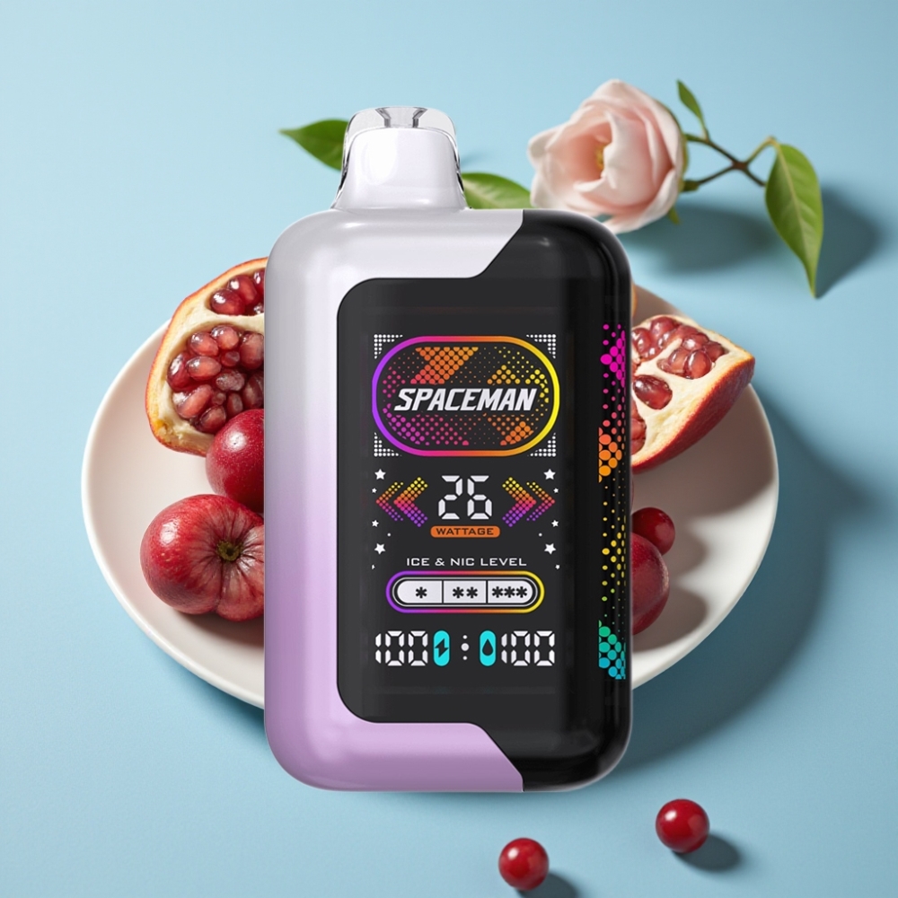 SMOK Spaceman SP40000 Zero Nikotin Eldobható Vape Cseresznye Gránátalma 20ml 1000mAh